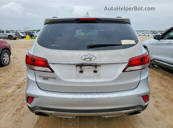KM8SM4HFXHU173070 2017 HYUNDAI SANTA FE Silver Вид салону спереду