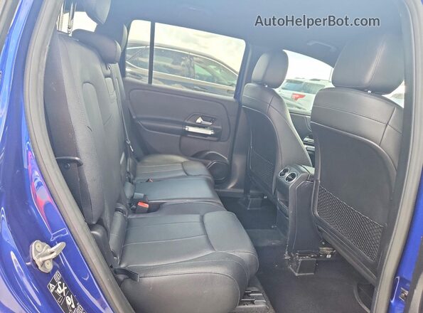 W1N4M4GB5MW106637 2021 MERCEDES-BENZ GLB-CLASS Blue Widok wnętrza z tyłu