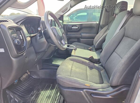 3GCPWAEH0KG133762 2019 CHEVROLET SILVERADO White Вид панелі приладів