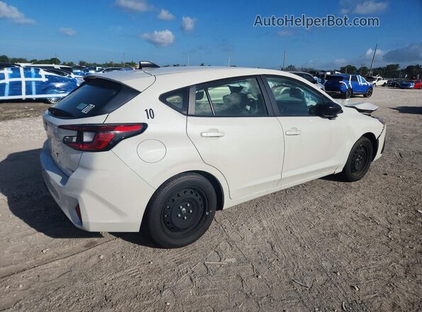 JF1GUABC8S8319737 2025 SUBARU IMPREZA White წინა მარჯვენა