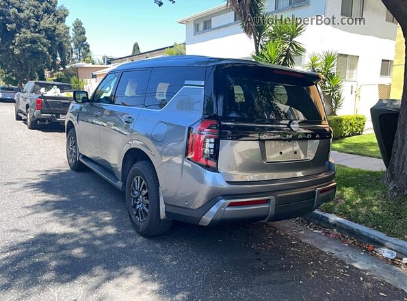 JN8AY3AD4T9320166 2026 NISSAN ARMADA Серый Передняя правая четверть
