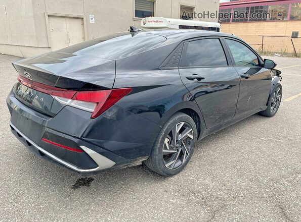 KMHLM4DGXRU775987 2024 HYUNDAI ELANTRA Black Դիմացի տեսք