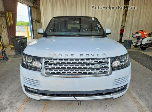 SALGS2EF6GA290274 2016 LAND ROVER RANGE White Вид ззаду