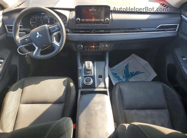 JA4J4TA81NZ001928 2022 MITSUBISHI OUTLANDER Black Instrument cluster view