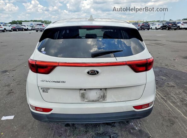 KNDPM3AC6H7192220 2017 KIA SPORTAGE Белый Вид салона спереди