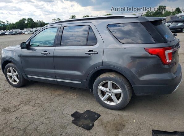 1FM5K8DH5HGD46963 2017 FORD EXPLORER Gray Rear right