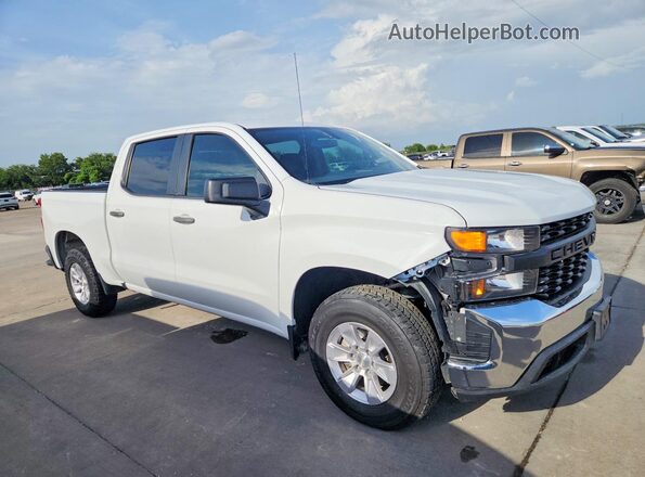 3GCPWAEH0KG133762 2019 CHEVROLET SILVERADO White Вид спереду