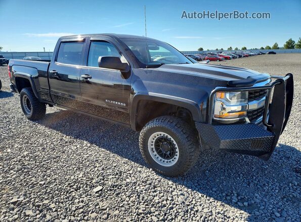 1GCUKNEC2JF102507 2018 CHEVROLET SILVERADO Черный Вид спереди