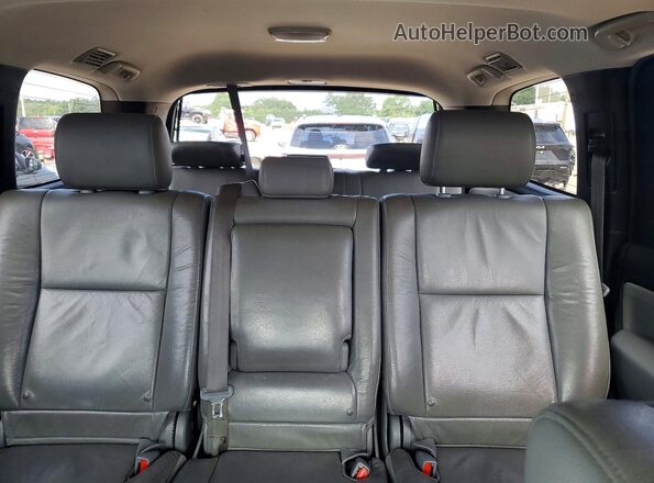 5TDZY5G1XKS072934 2019 TOYOTA SEQUOIA Charcoal Rear interior view