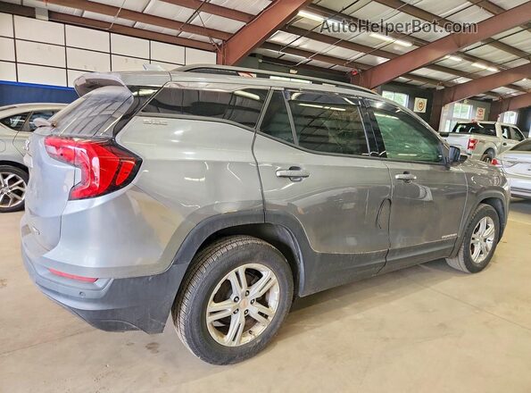 3GKALTEV3JL415128 2018 GMC TERRAIN Gray Передня права чверть