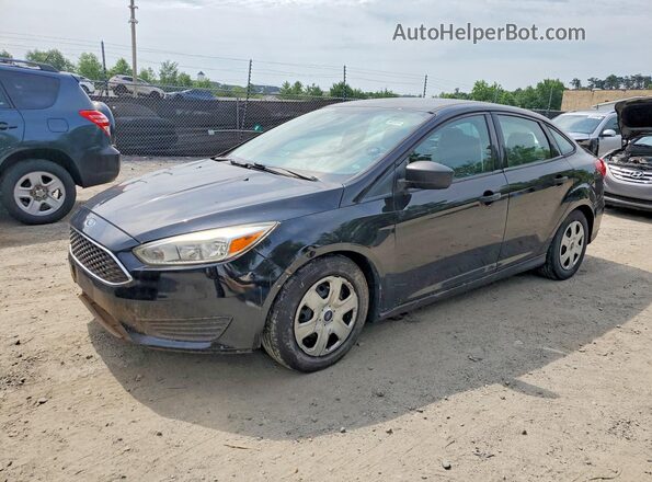 1FADP3E22GL219758 2016 FORD FOCUS Черный Задняя левая четверть