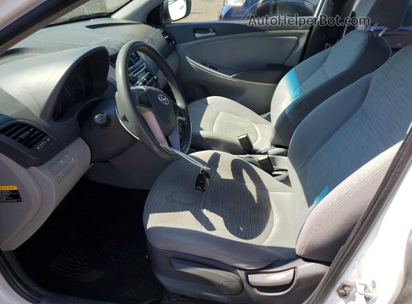 KMHCT5AE4HU310941 2017 HYUNDAI ACCENT White Dashboard view