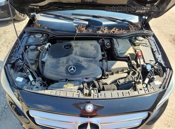WDCTG4EB2GJ191901 2016 MERCEDES-BENZ GLA-CLASS Black Vista de la etiqueta del VIN