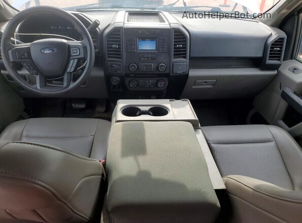 1FTEX1C57JKE51317 2018 FORD F150 White Սարքավորումների վահանակի տեսք