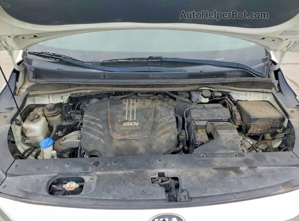KNDMC5C13H6253848 2017 KIA SEDONA White VIN կոդի պիտակի տեսք