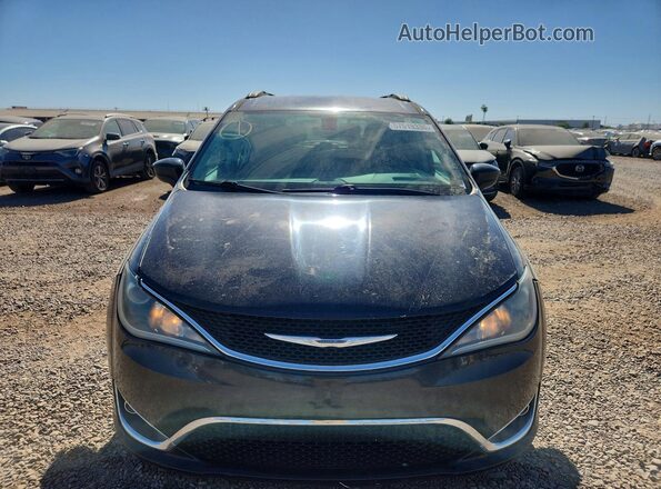 2C4RC1BG0HR613297 2017 CHRYSLER PACIFICA Black Հետևի տեսք