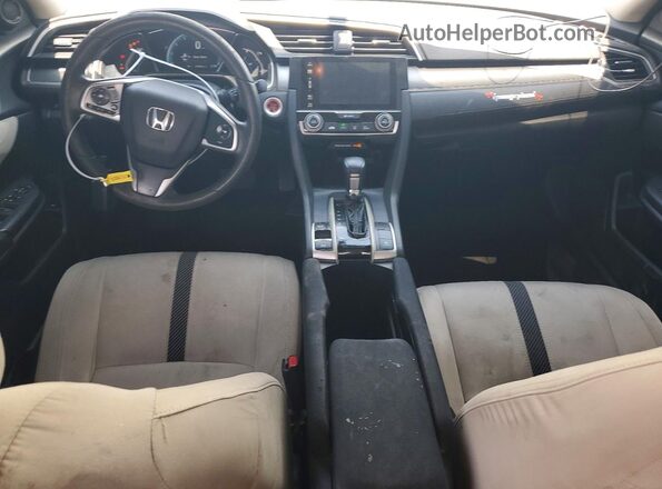 2HGFC2F78HH577658 2017 HONDA CIVIC White ხელსაწყოთა პანელის ხედი
