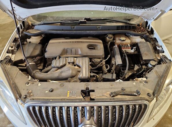1G4PP5SK4G4115821 2016 BUICK VERANO White ძრავის განყოფილების ხედი