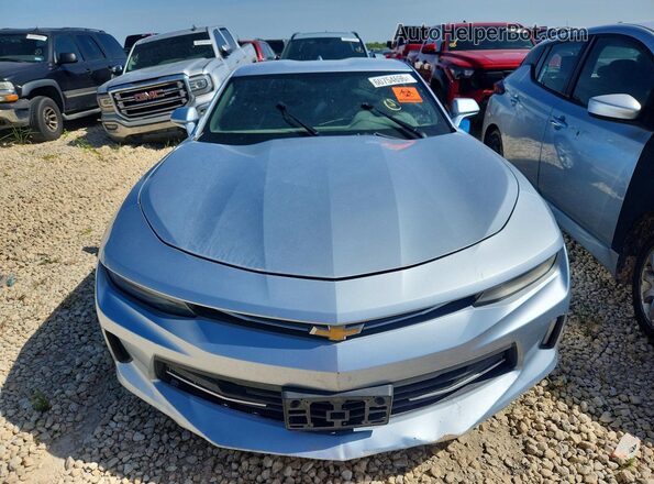 1G1FB1RX7J0113254 2018 CHEVROLET CAMARO Blue Rear view