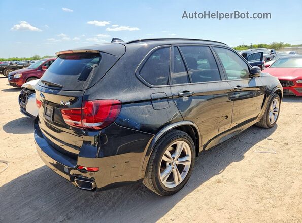 5UXKR2C54J0Z17525 2018 BMW X5 Black წინა მარჯვენა