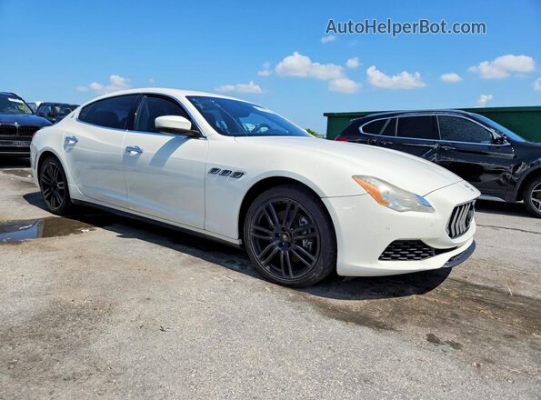 ZAM56RPA6H1227590 2017 MASERATI QUATTROPOR White Front view
