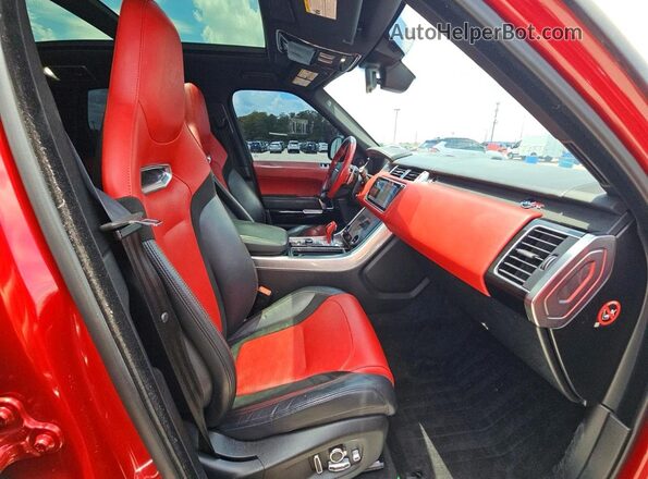 SALWZ2SE8JA191871 2018 LAND ROVER RANGE Red Առջևի աջ