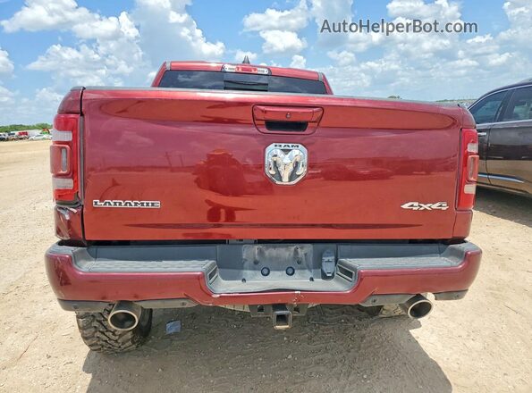 1C6SRFJT2LN134209 2020 RAM 1500 Red Вид салону спереду