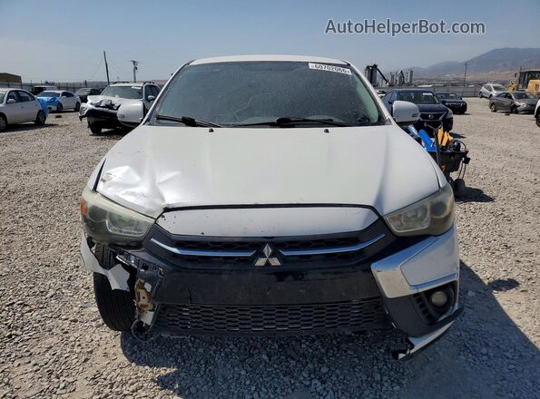 JA4AP3AUXJZ001960 2018 MITSUBISHI OUTLANDER White Հետևի տեսք