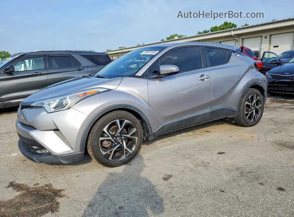 NMTKHMBX9JR056647 2018 TOYOTA C-HR Silver Задня ліва чверть