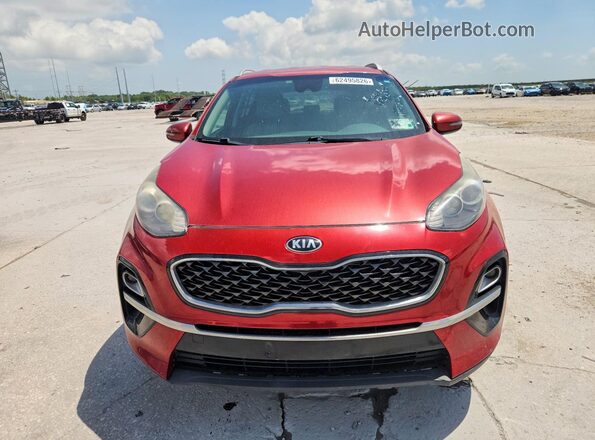 KNDPN3AC8L7735511 2020 KIA SPORTAGE Red Vista trasera