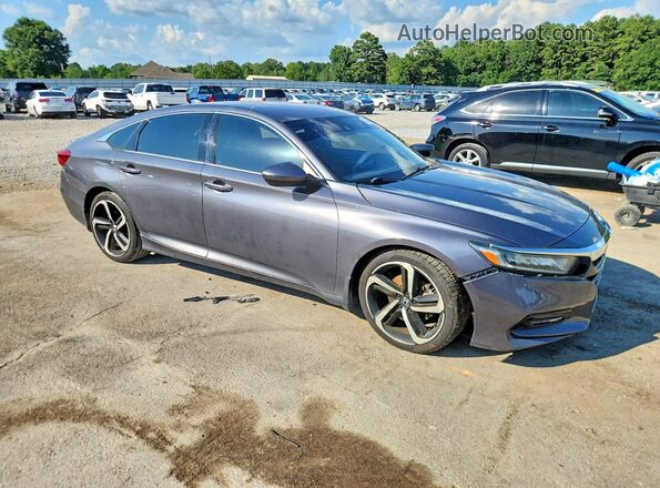1HGCV1F35LA010156 2020 HONDA ACCORD Gray Vista frontal