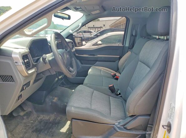 1FTMF1CB6MKE25784 2021 FORD F150 White წინა პანელის ხედი