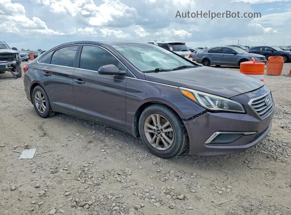 5NPE24AF2HH592655 2017 HYUNDAI SONATA Gray წინა ხედი