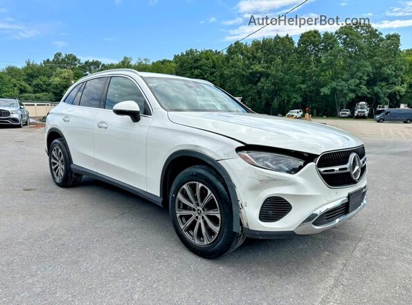 W1NKM4GBXRU038782 2024 MERCEDES-BENZ GLC-CLASS White Vista frontal