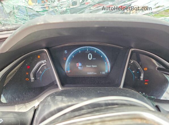 2HGFC1F3XGH659705 2016 HONDA CIVIC White Вид задніх сидінь