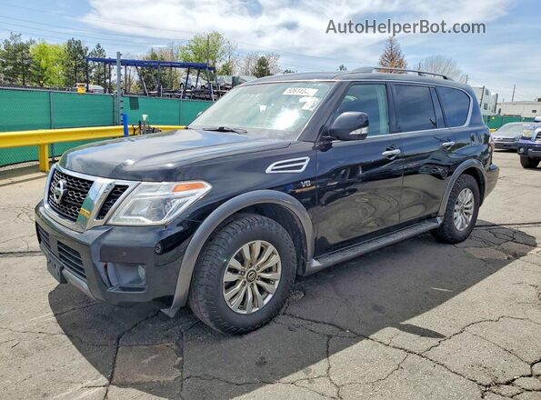 JN8AY2NC3LX516302 2020 NISSAN ARMADA Black Задня ліва чверть