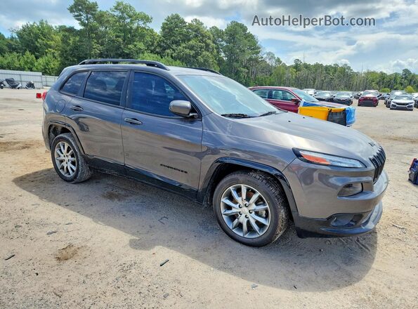1C4PJLCB1JD621526 2018 JEEP CHEROKEE Charcoal წინა ხედი