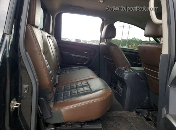 1N6BA1F20GN510623 2016 NISSAN TITAN Black უკანა სალონის ხედი