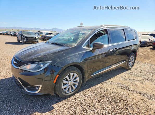 2C4RC1BG0HR613297 2017 CHRYSLER PACIFICA Black Հետևի ձախ