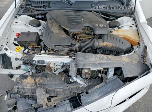 2C3CDZGG2MH509375 2021 DODGE CHALLENGER White Շարժիչի բաժամունքի տեսք