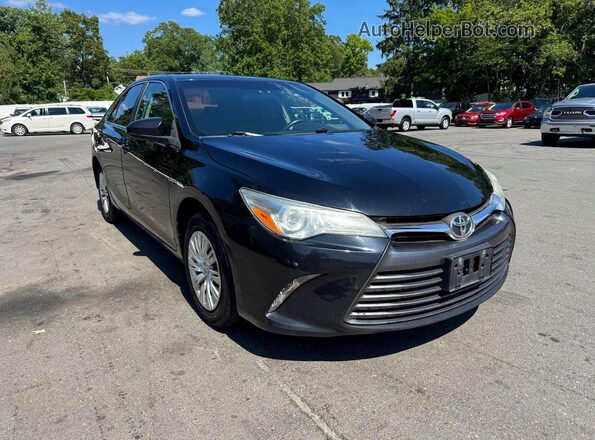 4T1BF1FK3HU318331 2017 TOYOTA CAMRY Black წინა ხედი