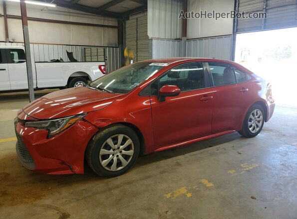 5YFEPRAE7LP065468 2020 TOYOTA COROLLA Red Հետևի ձախ
