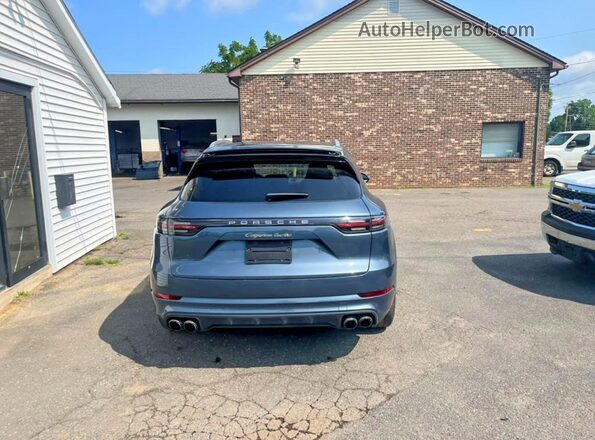 WP1AF2AY7LDA39117 2020 PORSCHE CAYENNE Blue Widok deski rozdzielczej