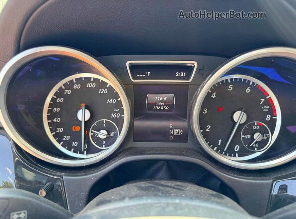 4JGDF6EE3GA668754 2016 MERCEDES-BENZ GL-CLASS Silver Dashboard view