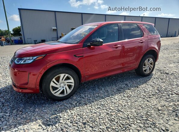 SALCT2FX5MH904107 2021 LAND ROVER DISCOVERY Red Հետևի ձախ