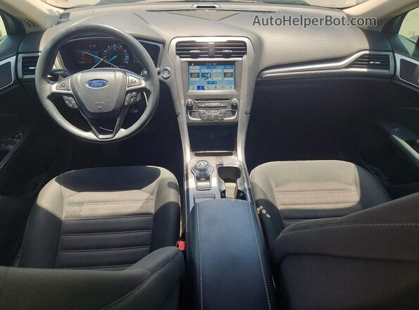 3FA6P0HD7JR176550 2018 FORD FUSION Gray Instrument cluster view