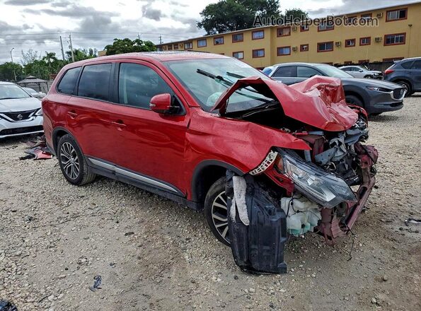 JA4AD3A34HZ060951 2017 MITSUBISHI OUTLANDER Red Front view