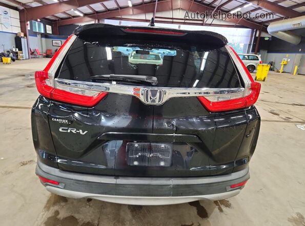 7FARW1H83HE005880 2017 HONDA CR-V Black Front interior view