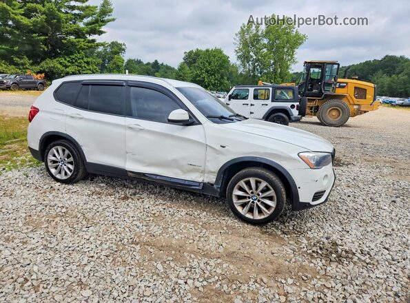 5UXWX9C36H0W71747 2017 BMW X3 White Vista frontal