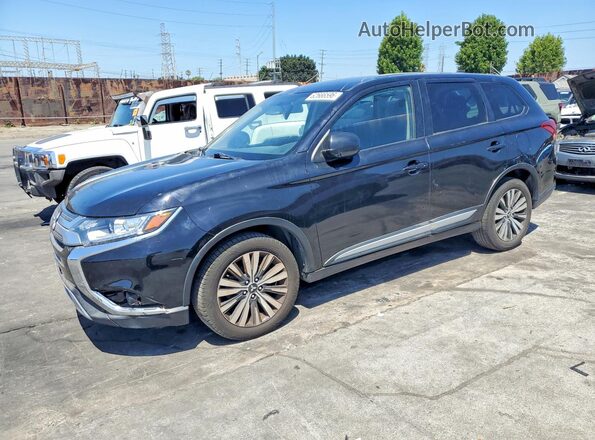JA4AD2A3XLZ017704 2020 MITSUBISHI OUTLANDER Черный Задняя левая четверть
